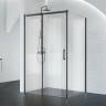 Душевая дверь 140 см BELBAGNO ACQUA-BF-1-140-C-NERO
