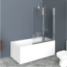 Душевая шторка BELBAGNO UNO-V-2-90/150-P-Cr-R