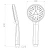 Ручной душ BELBAGNO BB-D1C4